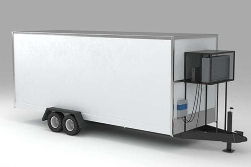 Outdoor Walk-in Freezer Leasing, Refrigeration Trailer Leasing, Outdoor Walk-in Freezer rental