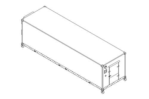 Modular Kitchen for rent Leasing, Refrigeration Container Leasing - Pod Construction