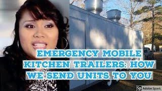 Emergency Mobile Kitchen Rental