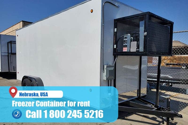 Freezer Container for Rent in Nebraska, USA ICE FOX Equipment