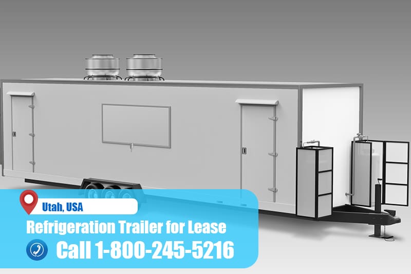 Portable Refrigeration Trailer for Rental in Utah