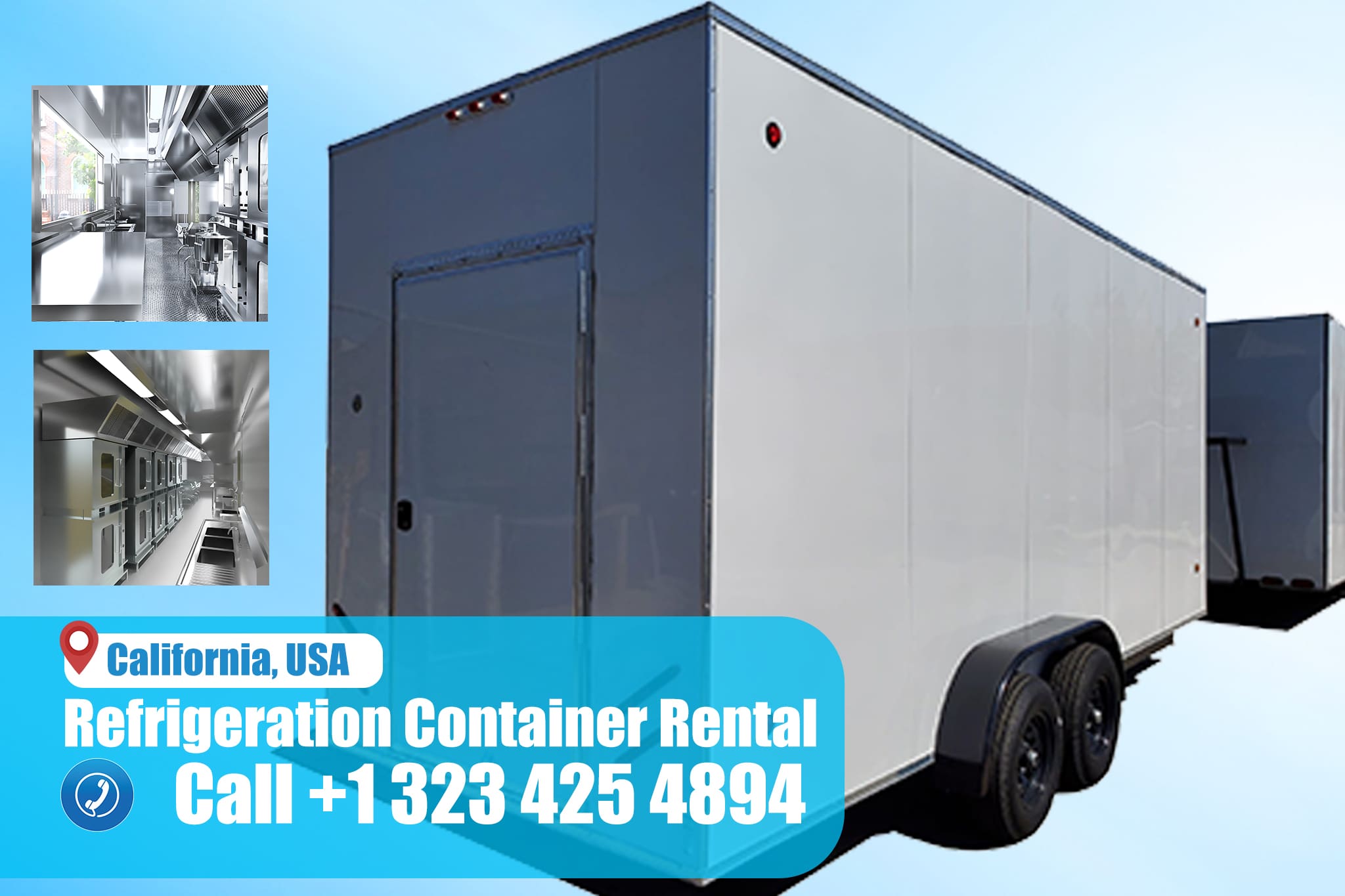 Refrigeration Container Rental in California