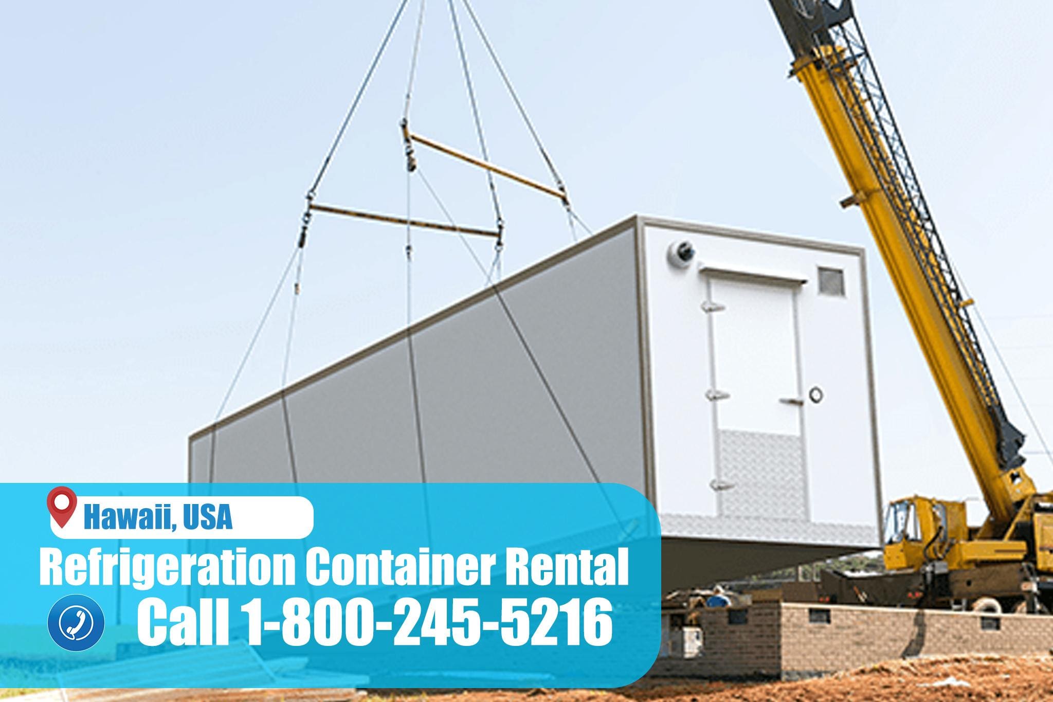 Refrigeration Container Rental in Hawaii