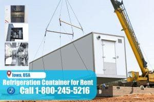 Refrigeration Container for Rent in Iowa
