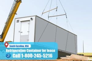 Refrigeration Container for rentals in South Carolina