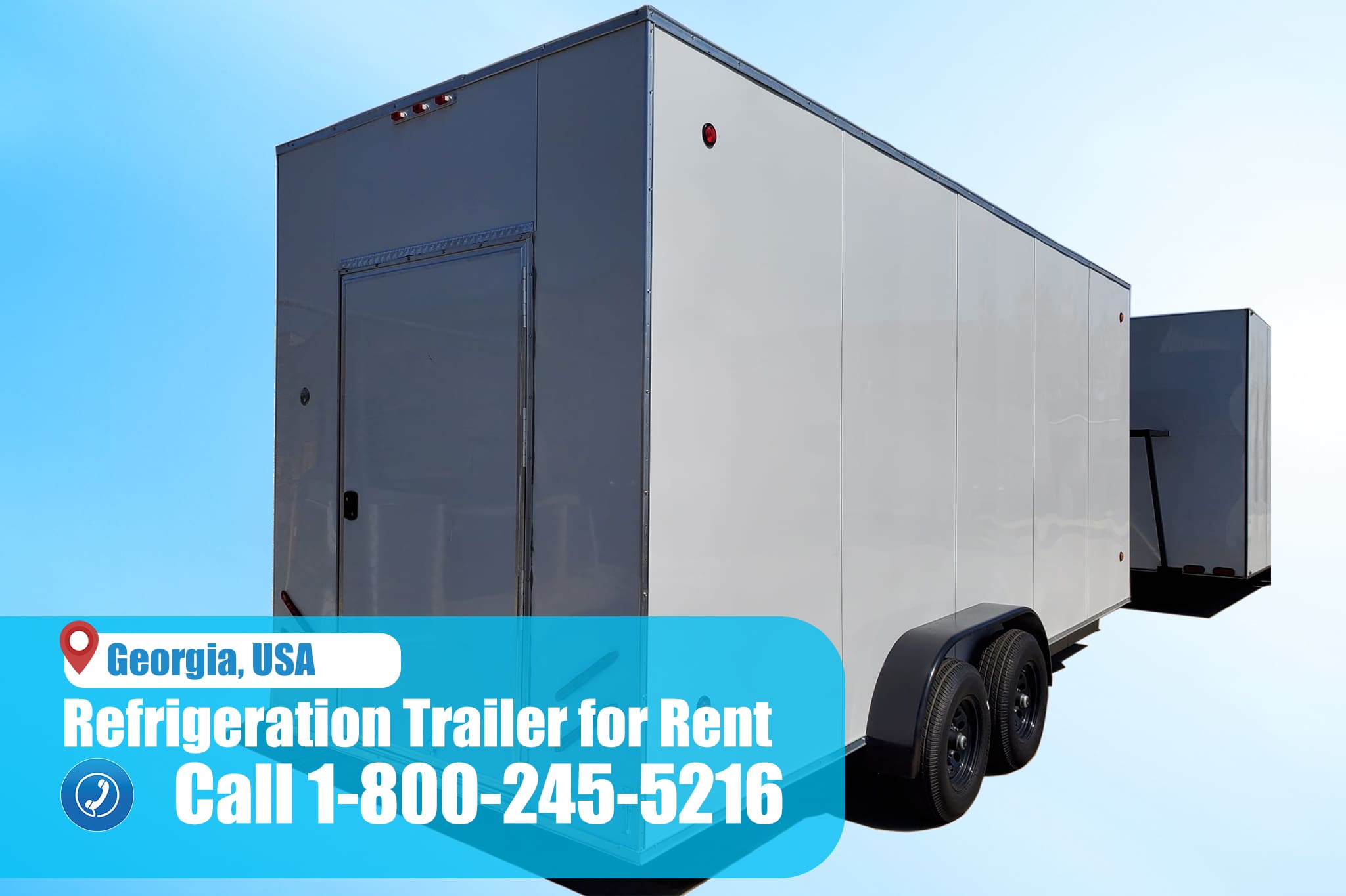 Refrigeration Trailer For Rent in Georgia