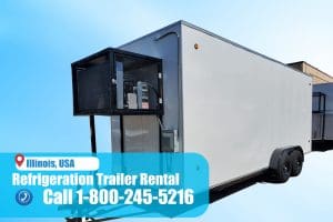 Refrigeration Trailer for Rental in Illinois