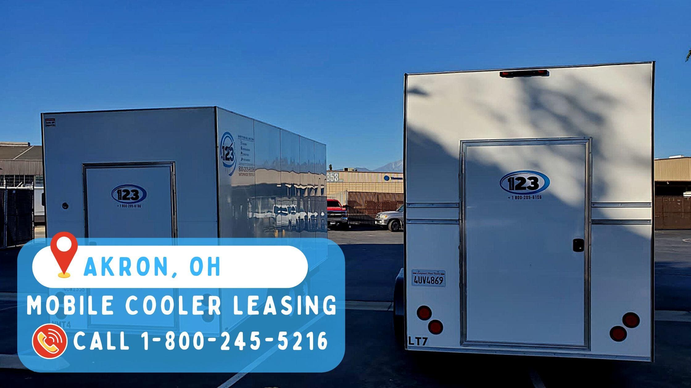 Mobile Cooler Leasing in Akron, OH