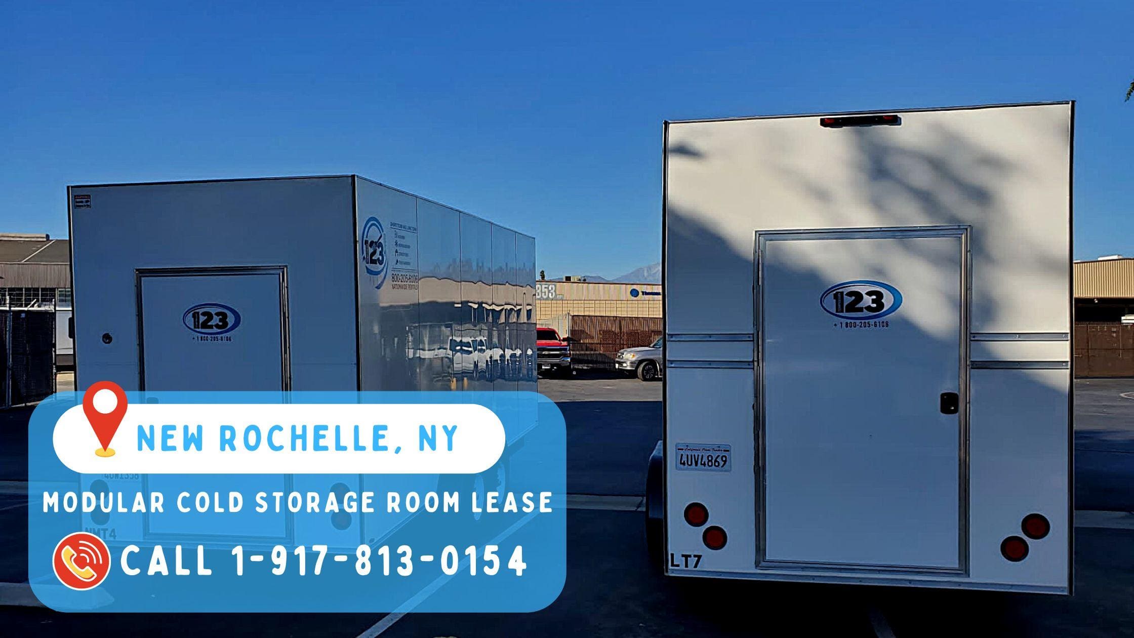 Modular Cold Storage Room Lease in New Rochelle