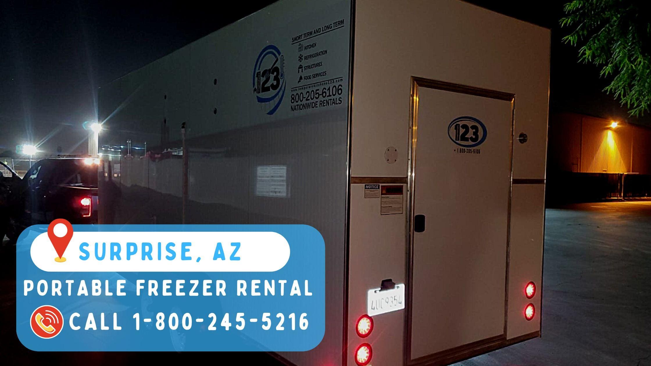 Portable Freezer Rental in Surprise