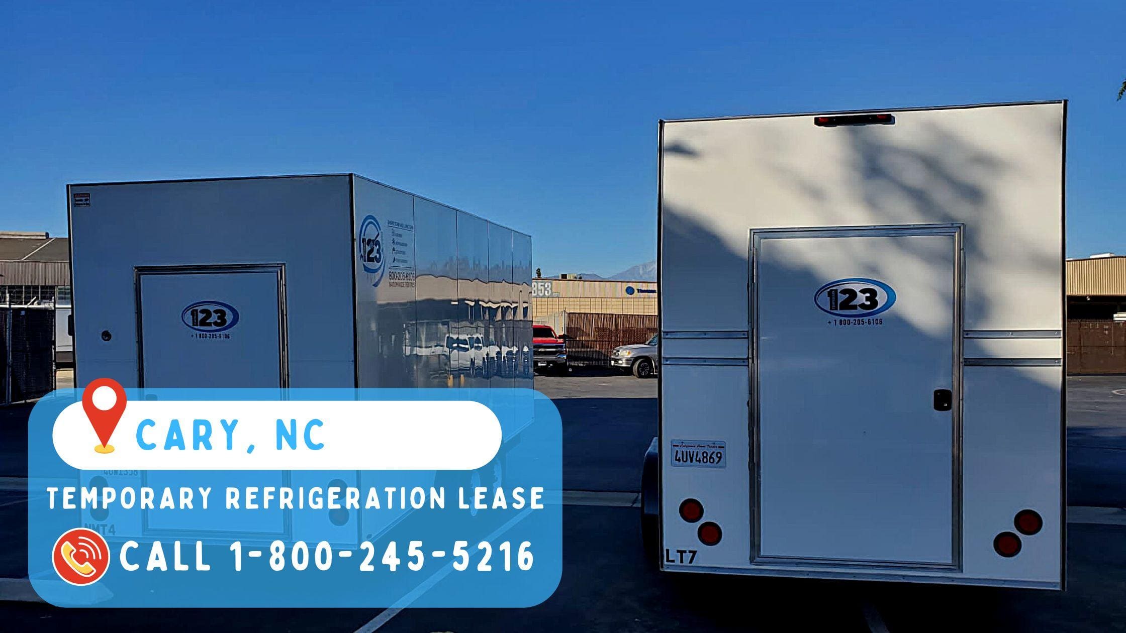 Temporary Refrigeration Lease in Cary