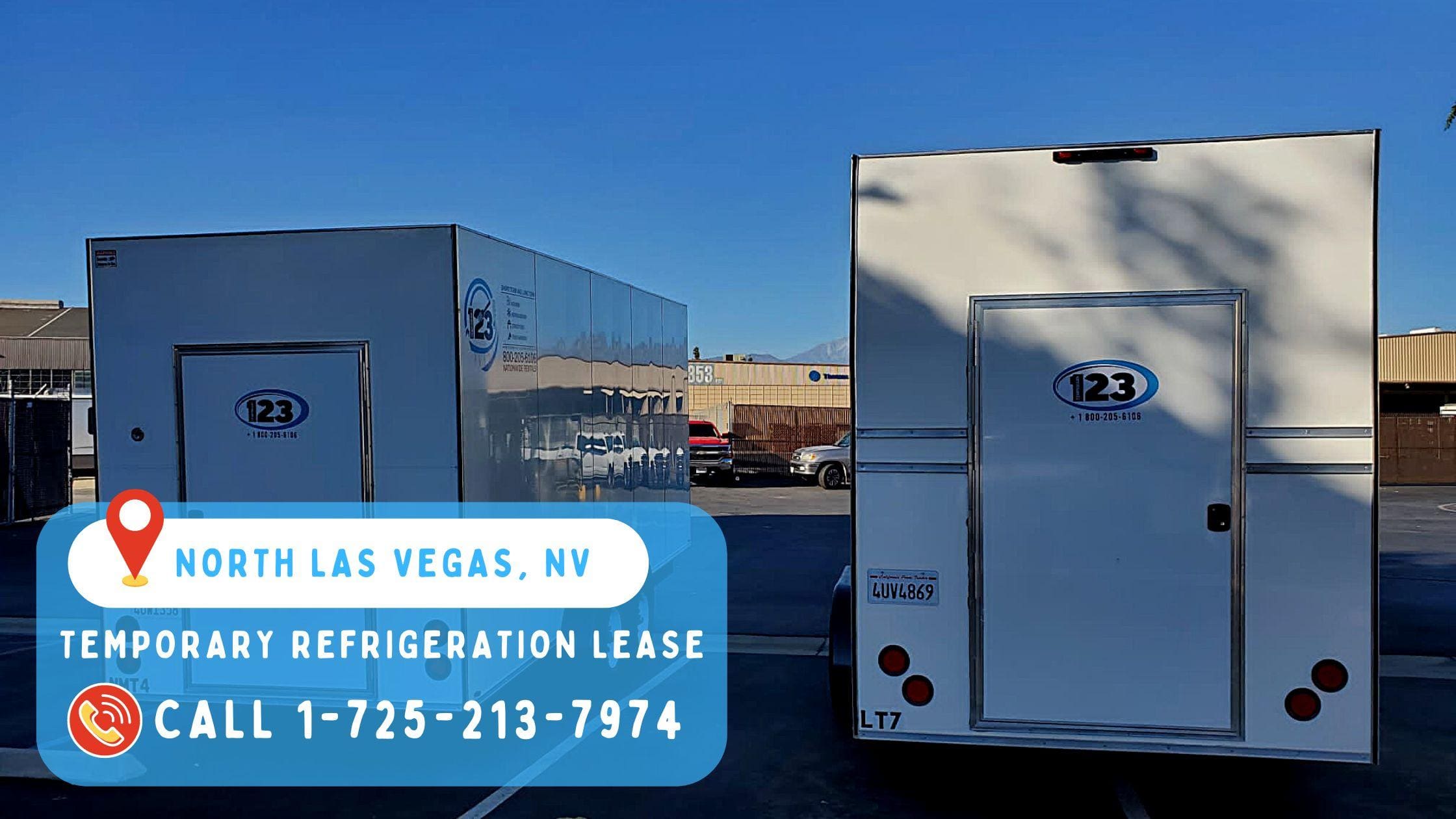 Temporary Refrigeration Lease in North Las Vegas