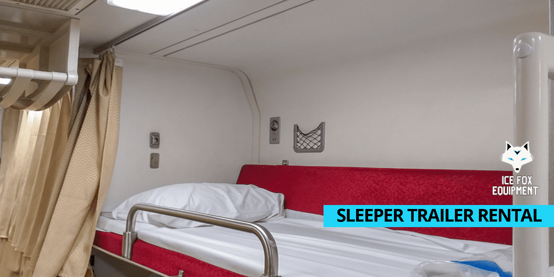 Sleeper trailer rental