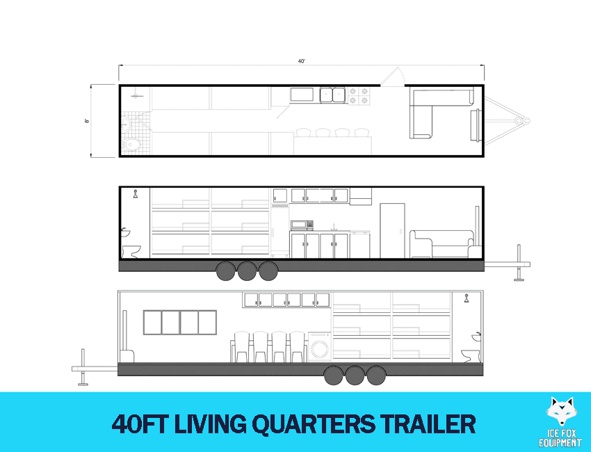 40ft Living Quarters Trailer (1)