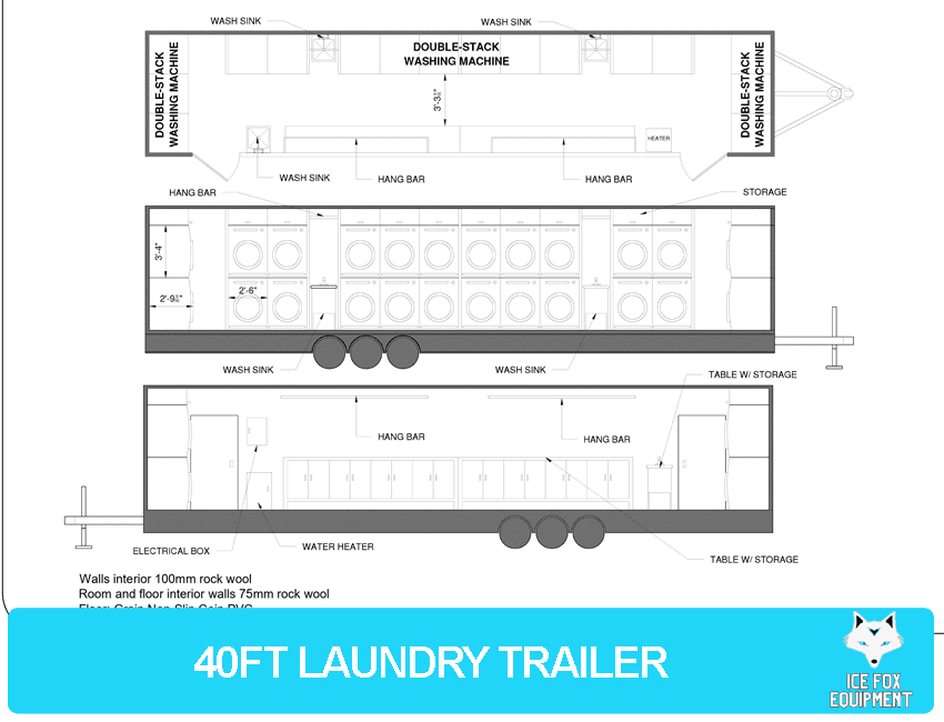 Laundry Trailers Rental