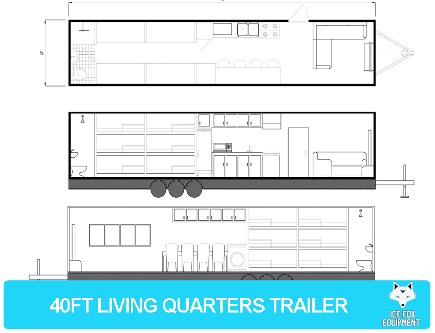 Living Quarters Trailer